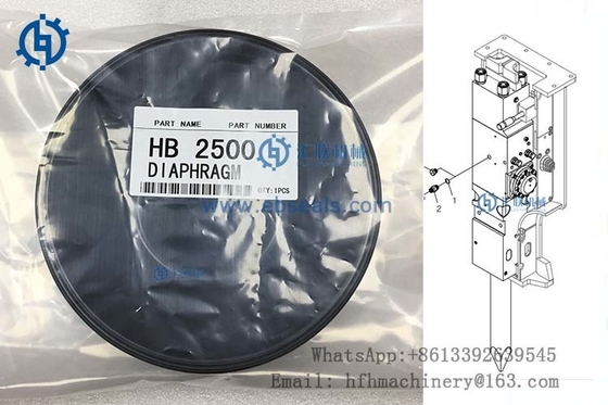 Молоток Epiroc HB2500 гидравлический разделяет гидравлическую резиновую погоду уплотнения устойчивую
