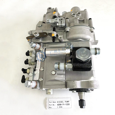 Насос 6208-71-1220 системы подачи топлива частей двигателя дизеля 6BT5.9 экскаватора первоначальный