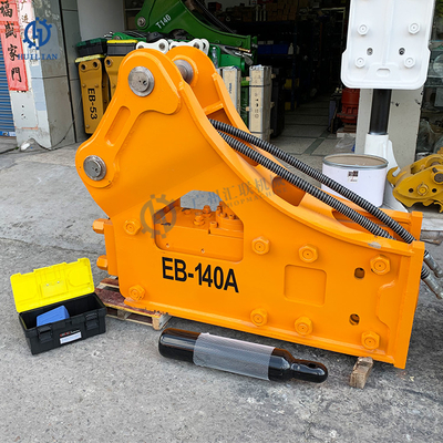 Гидравлический молот ЭБ140 для костюма СБ81 выключателя экскаватора 20-26 тонн с инструментом 140мм