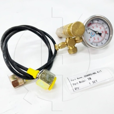 Азота газа N2 выключателя клапана TEISAKU обязанности аккумулятора набор гидравлического поручая для частей экскаватора