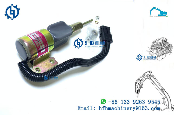 Клапан соленоида R220LC-5 стопа двигателя частей 3932530 экскаватора Hyundai электрический Cummins 6BT