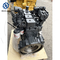 Строительные машины экскаватор цельная установка двигателя 4D102 Дизельный двигатель Assy для экскаватора PC160-7