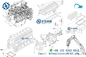 729906-92620 набор набивкой двигателя Yanmar для мотора мини экскаватора KOMATSU дизельного
